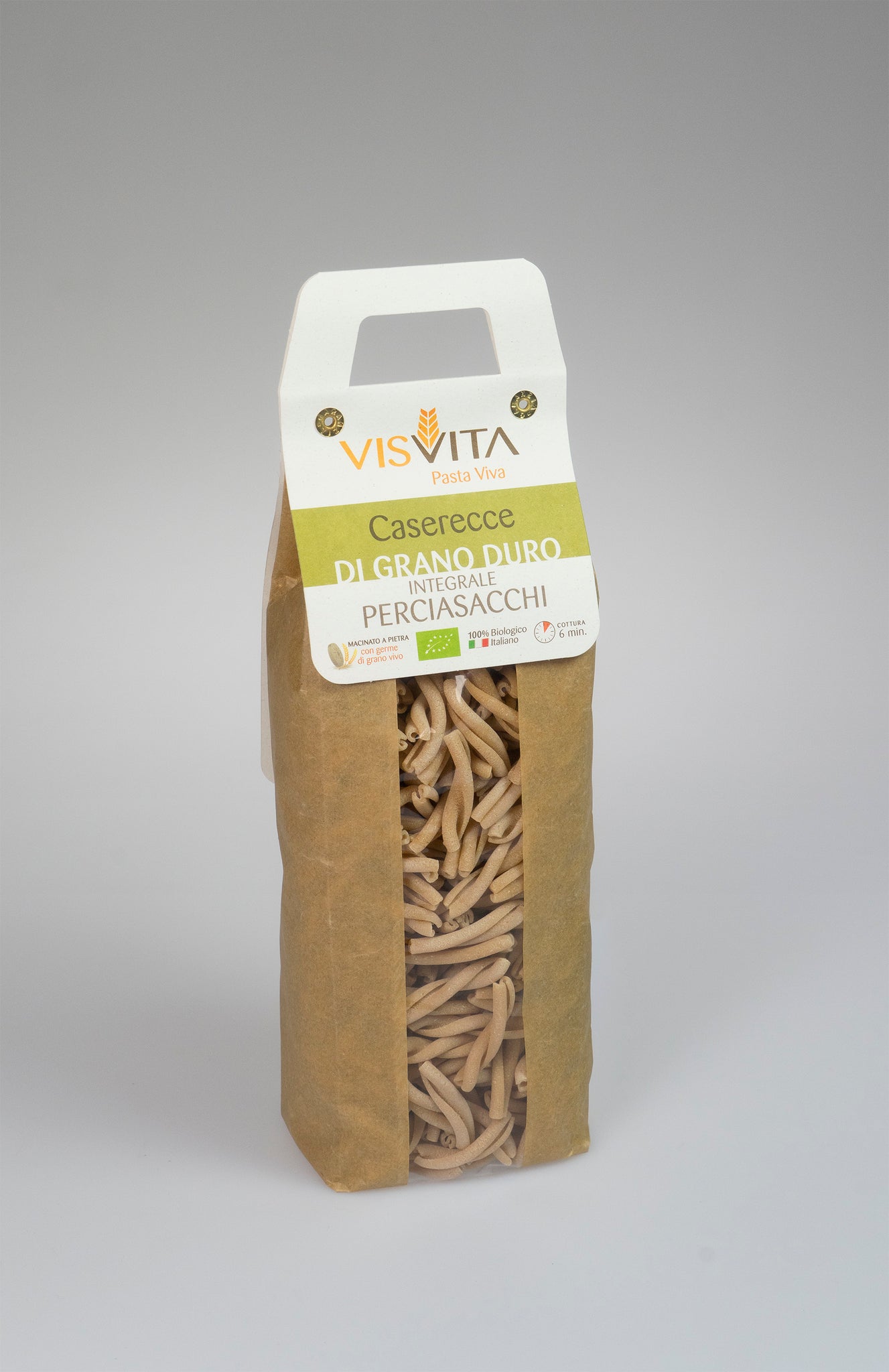 Caserecce di Grano Duro Perciasacchi Biologico 100% Italiano