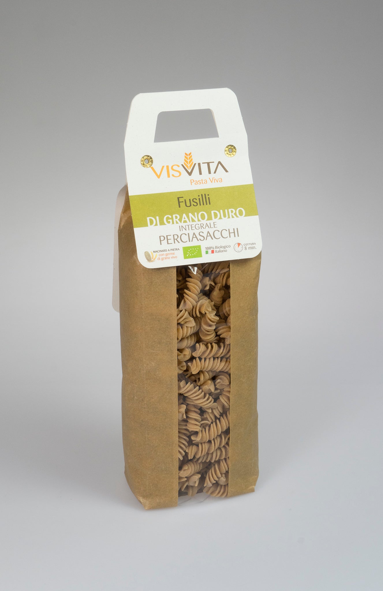 Fusilli di Grano Duro Perciasacchi Biologico 100% Italiano